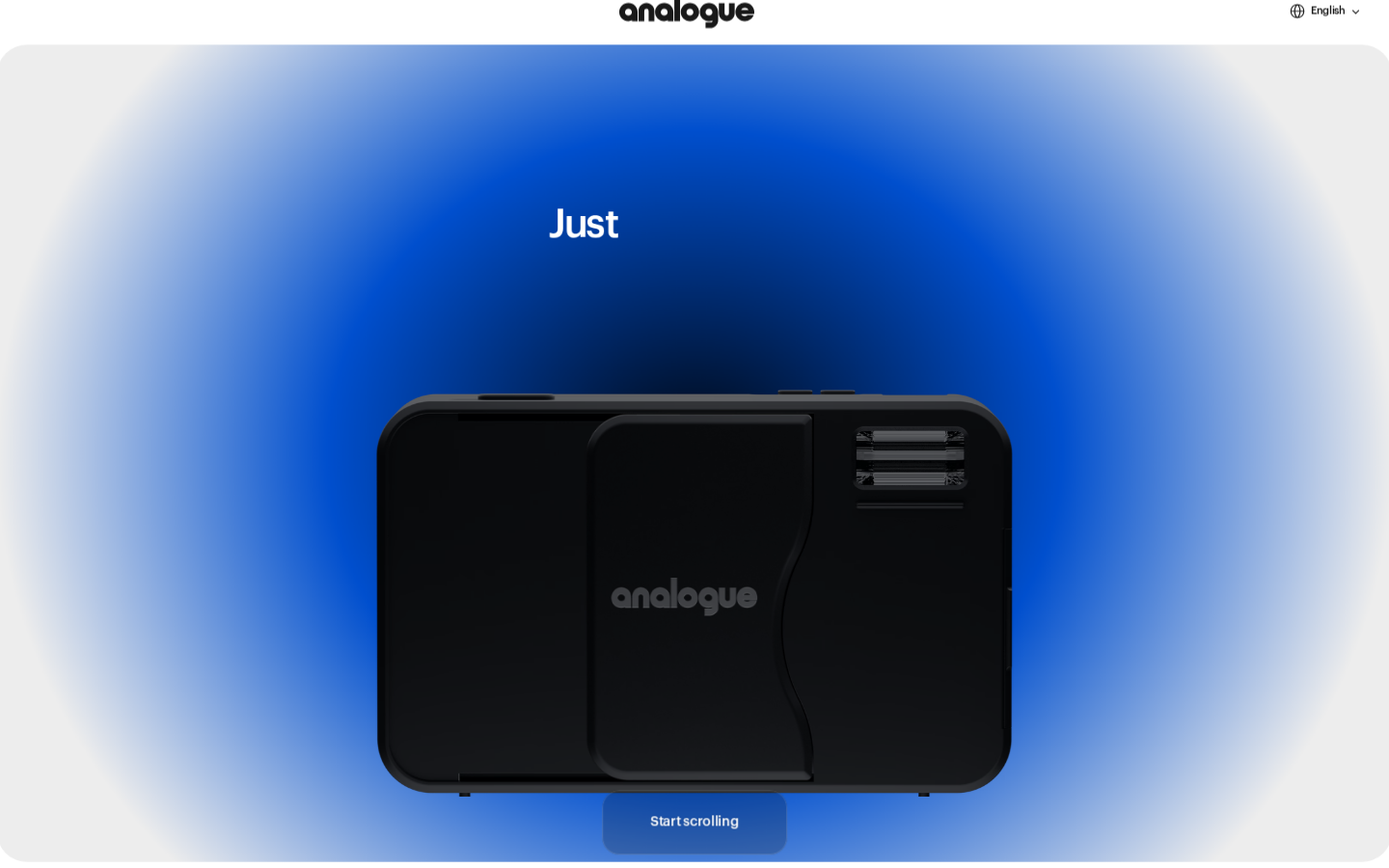 Screenshot of Analogue aF