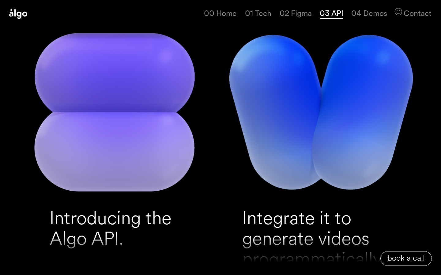 Screenshot of Algo