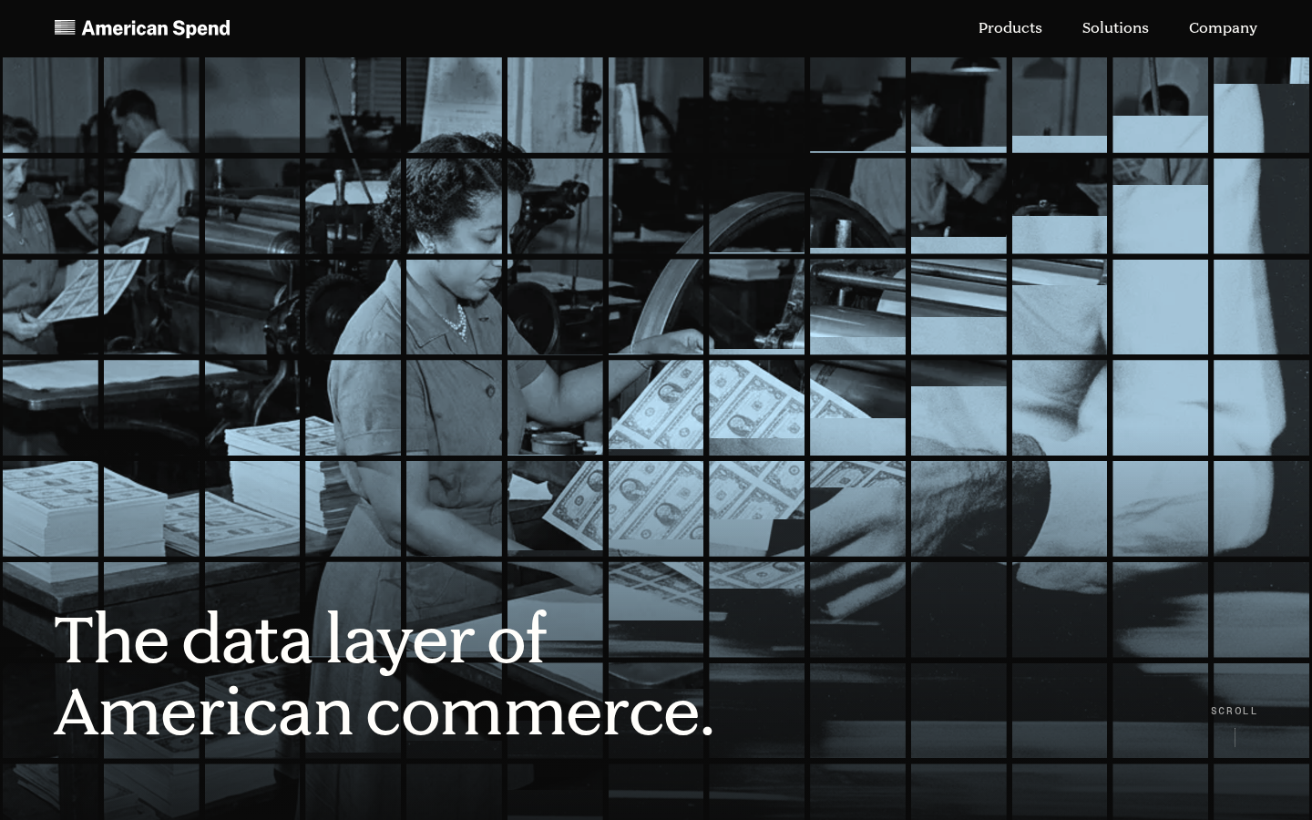 Screenshot of American Spend