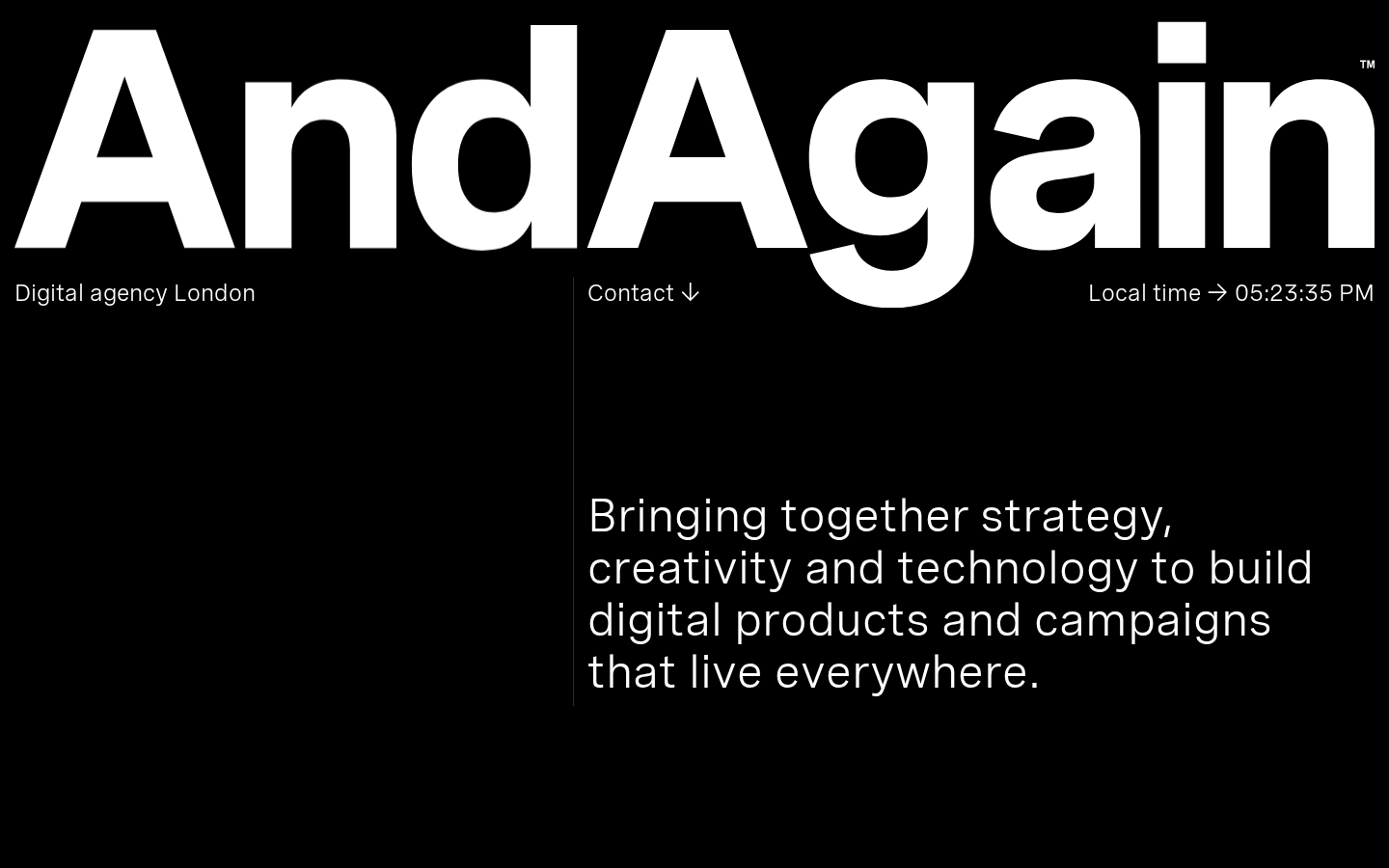 Screenshot of AndAgain