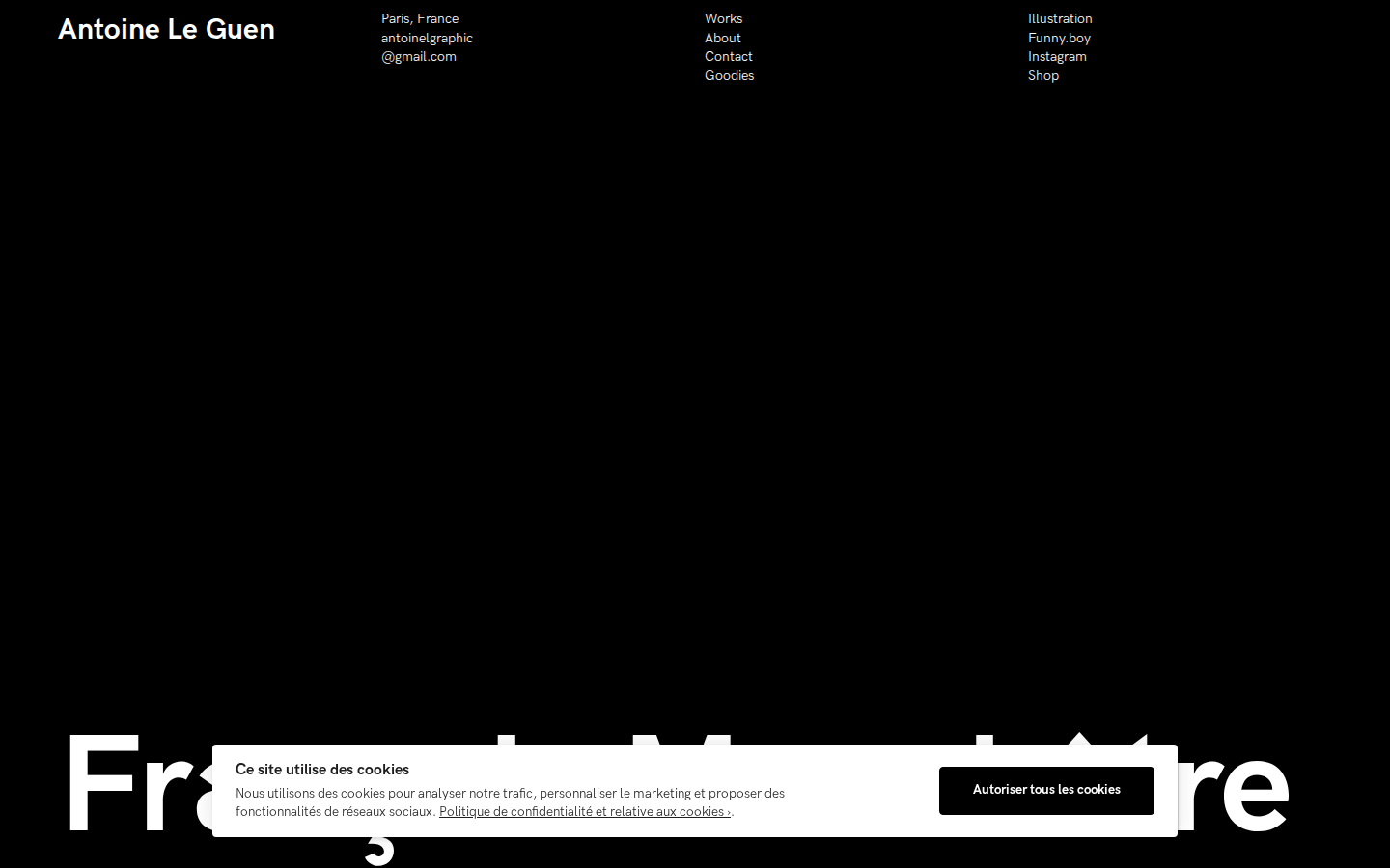 Screenshot of Antoine Le Guen