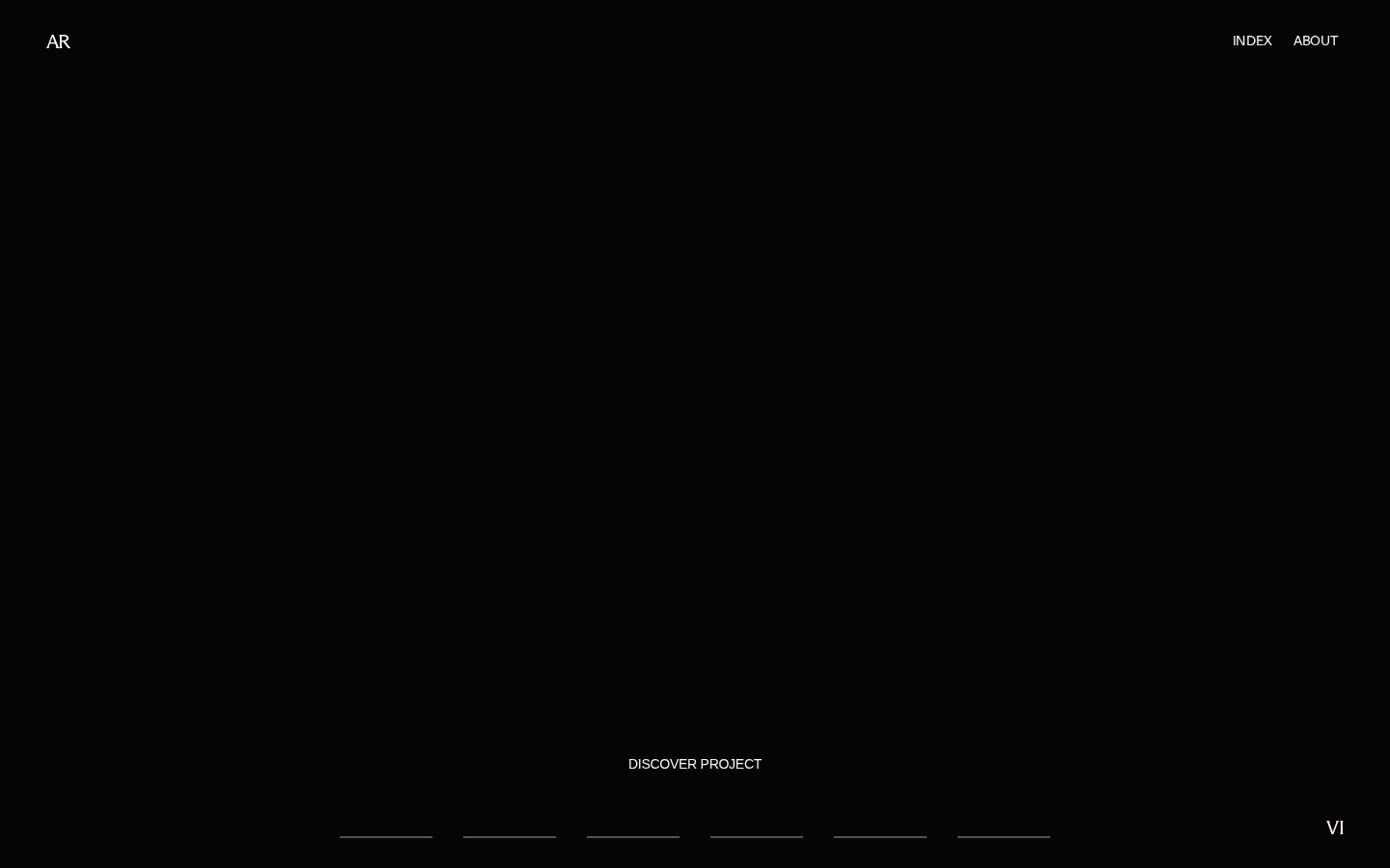 Screenshot of Arnaud Rocca — Freelance creative developer