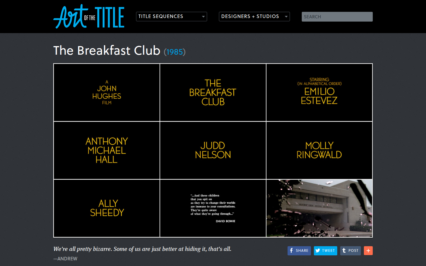 Screenshot of The Breakfast Club (1985)