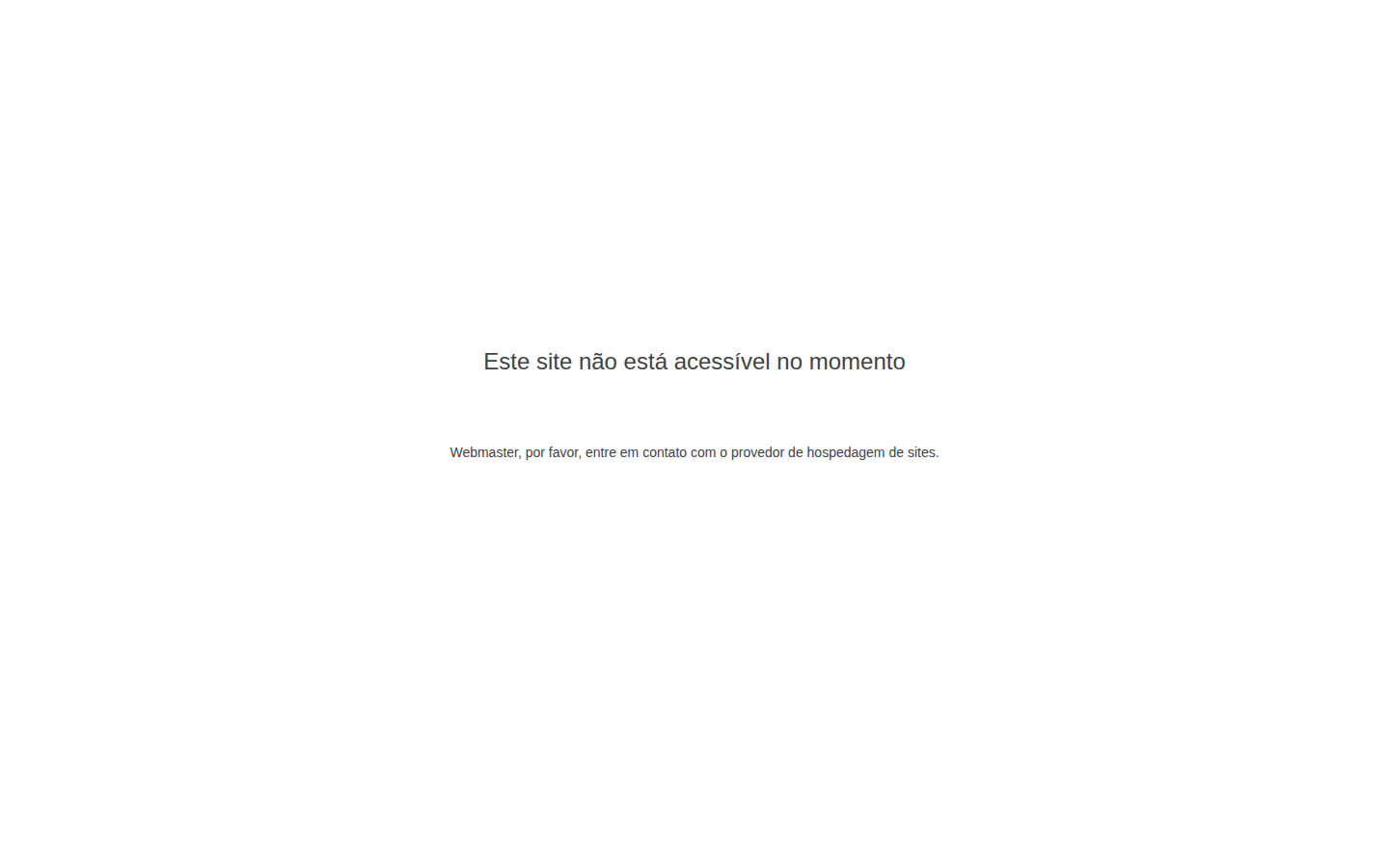 Screenshot of Hospedagem de Sites