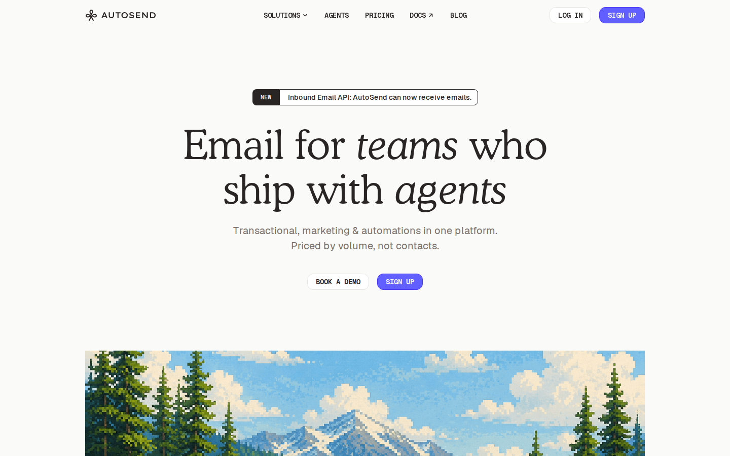 Screenshot of AutoSend