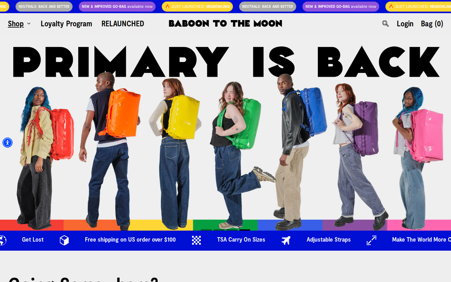 Screenshot of BABOON TO THE MOON