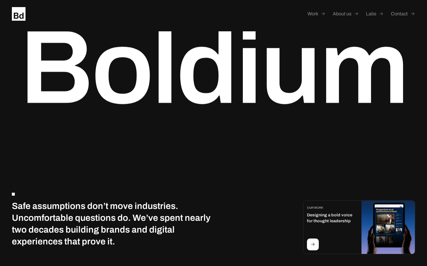Screenshot of Creative Agency