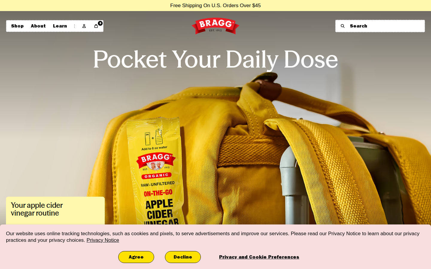 Screenshot of Bragg
