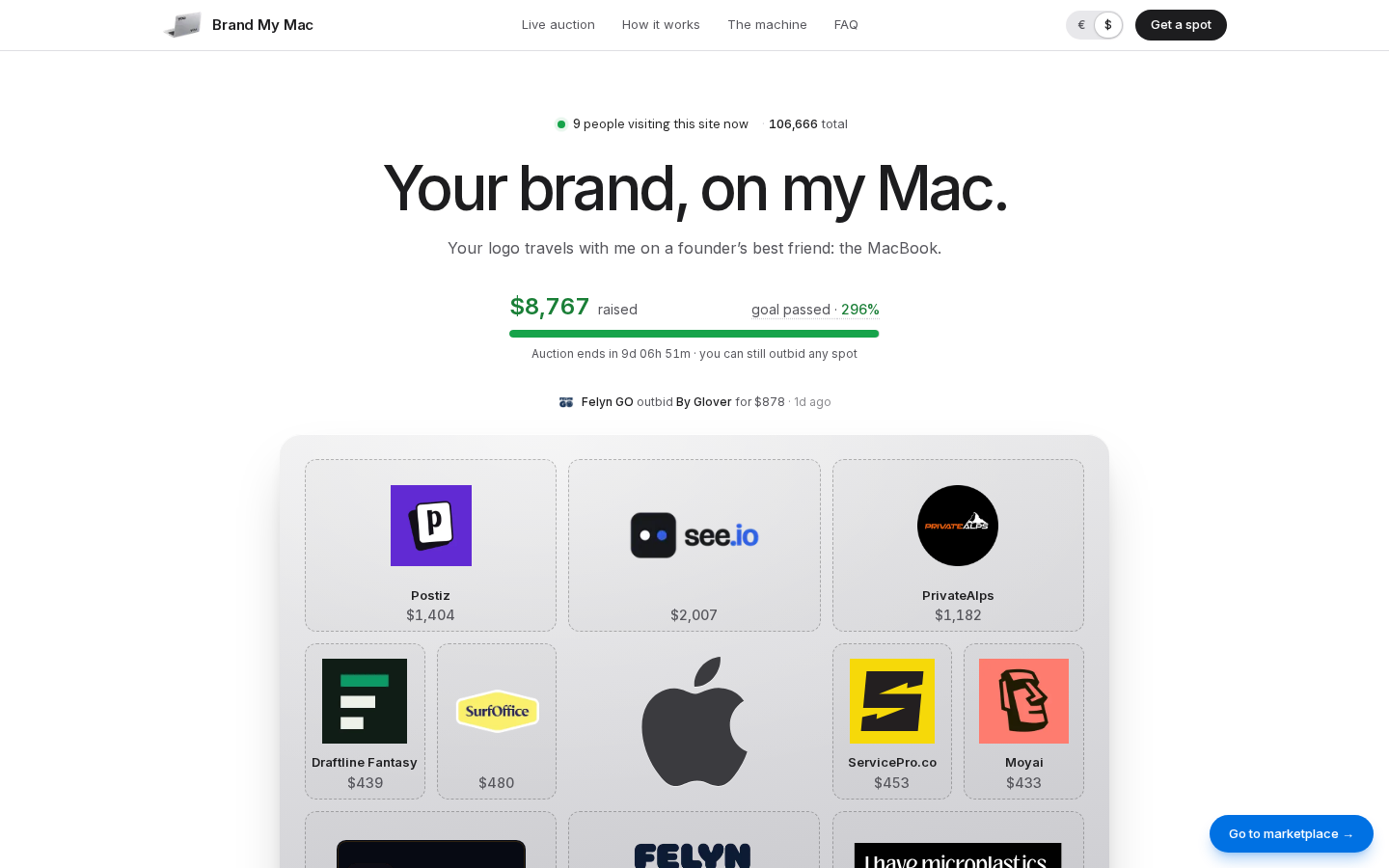 Screenshot of Brand My Mac