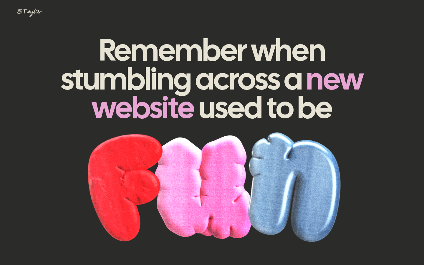 Screenshot of Britt Taylor | Web Design