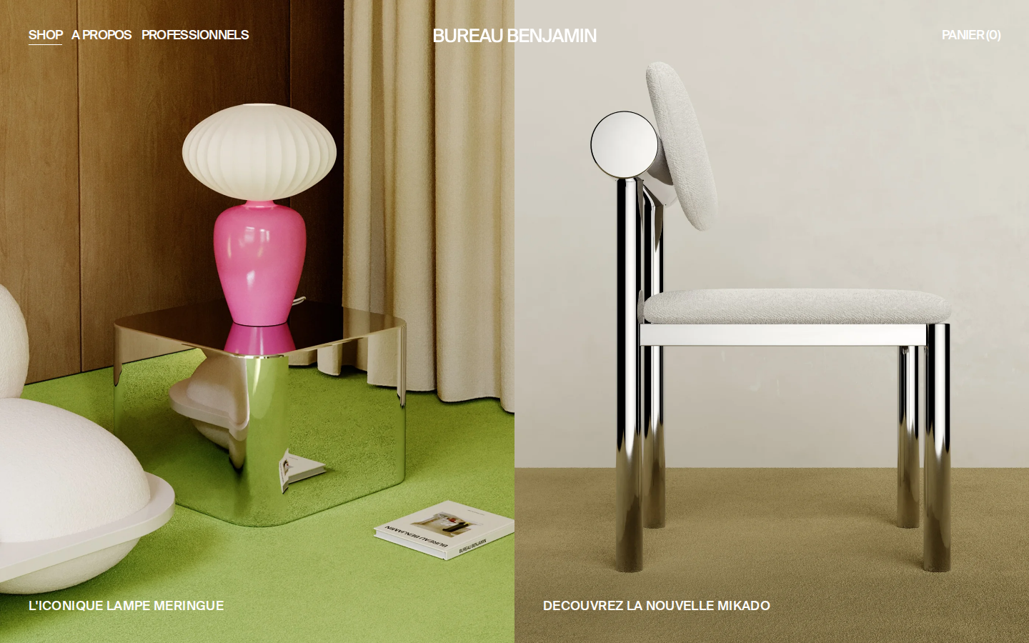 Screenshot of Bureau Benjamin
