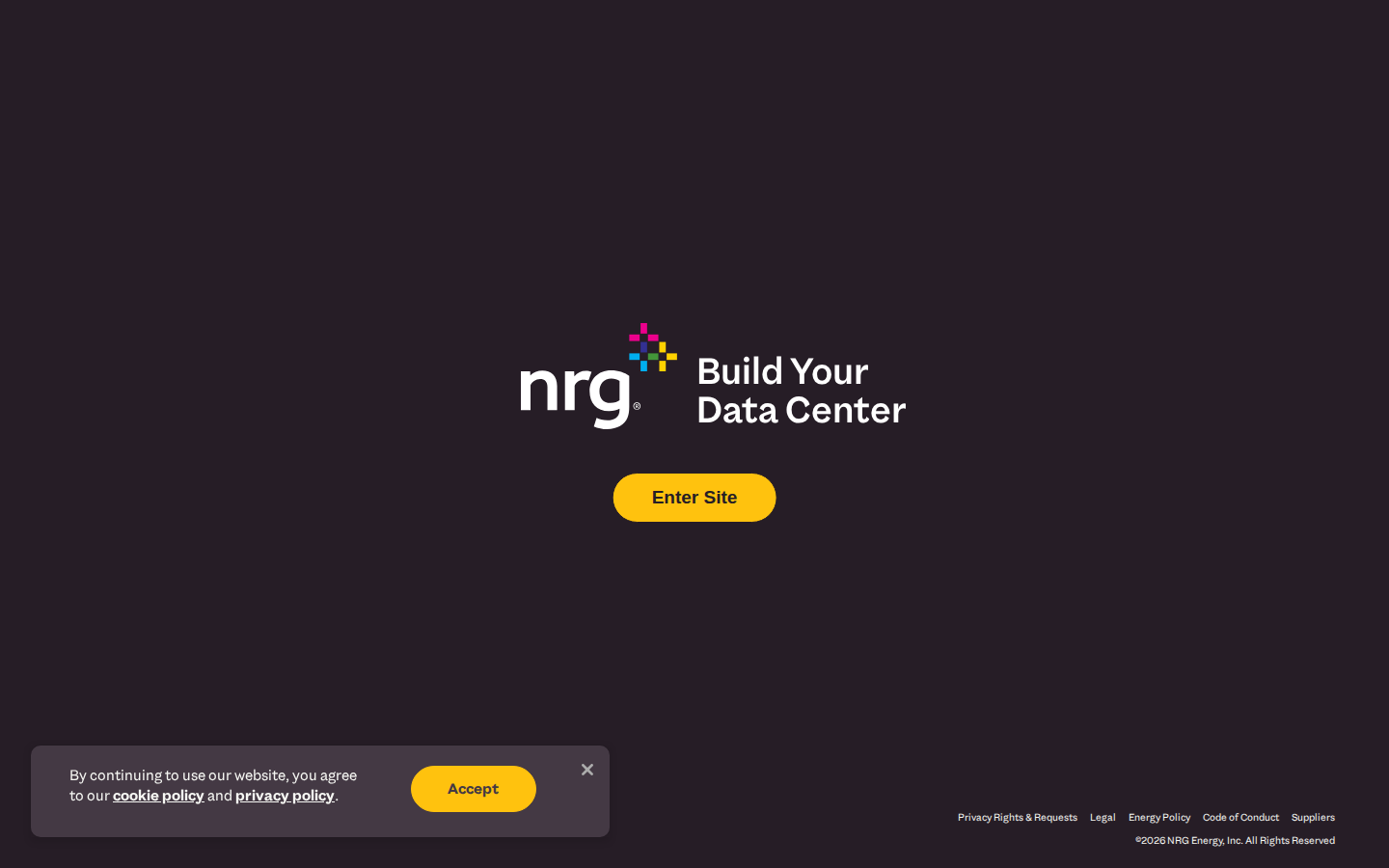 Screenshot of NRG