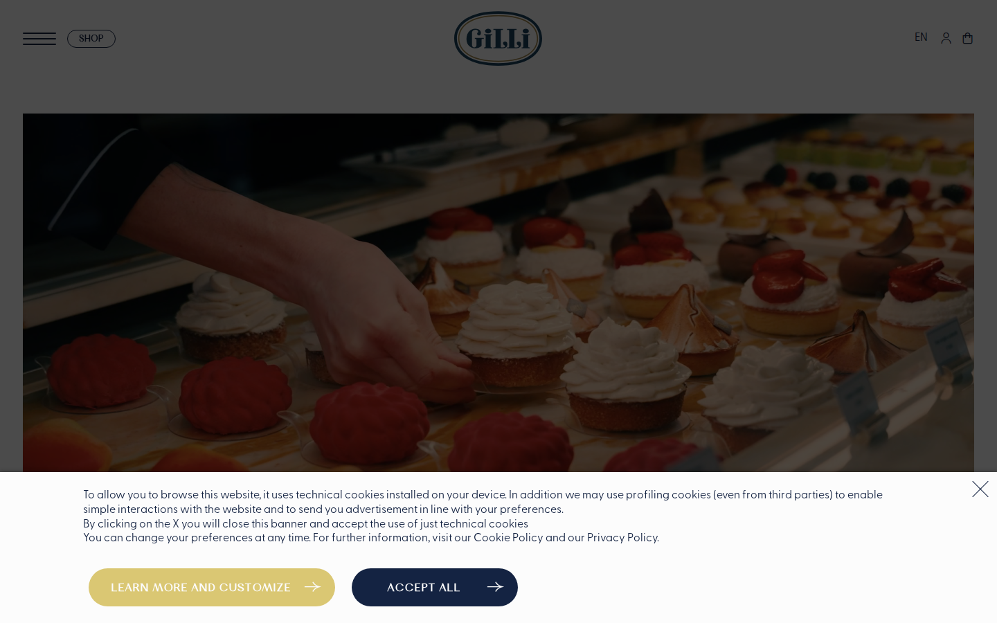 Screenshot of Caffè Gilli