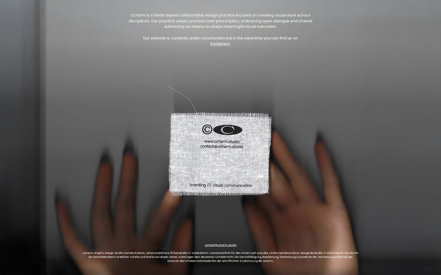 Screenshot of ccharm
