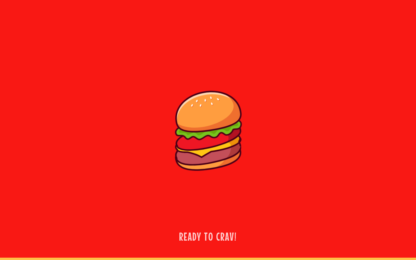 Screenshot of CRAV Burgers
