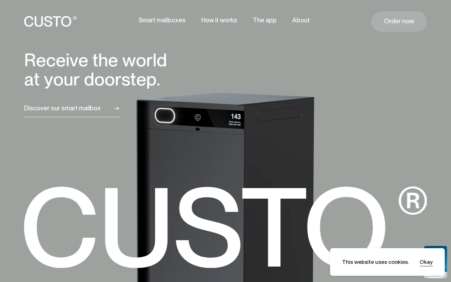 Screenshot of Custo