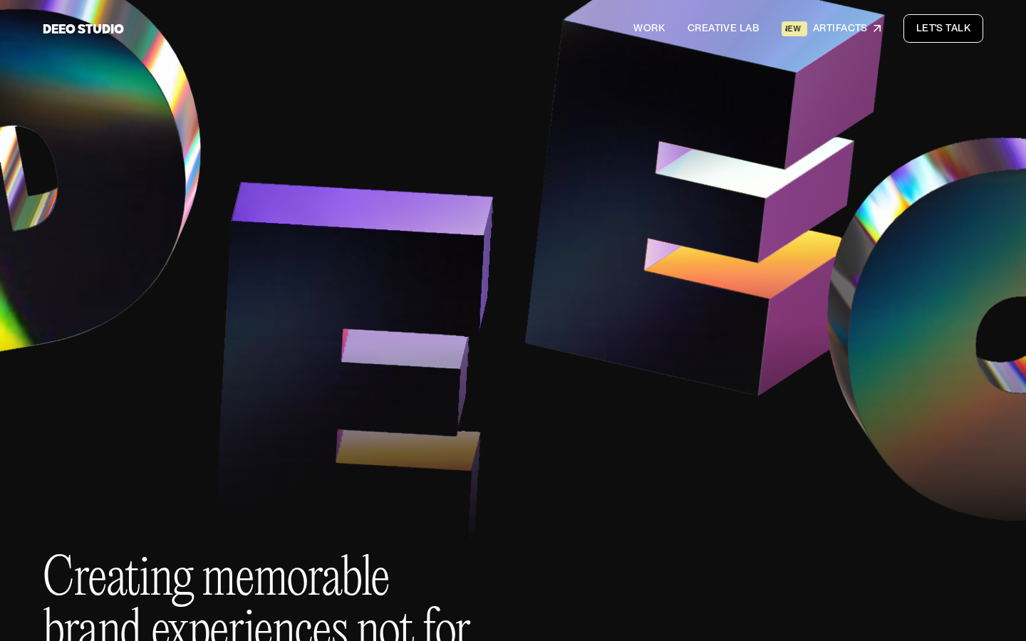 Screenshot of Deeo Studio