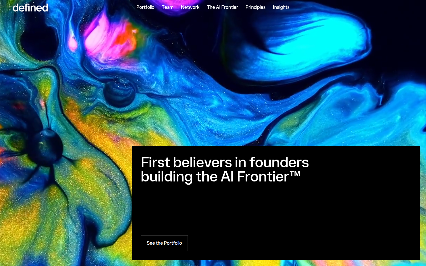 Screenshot of Defined