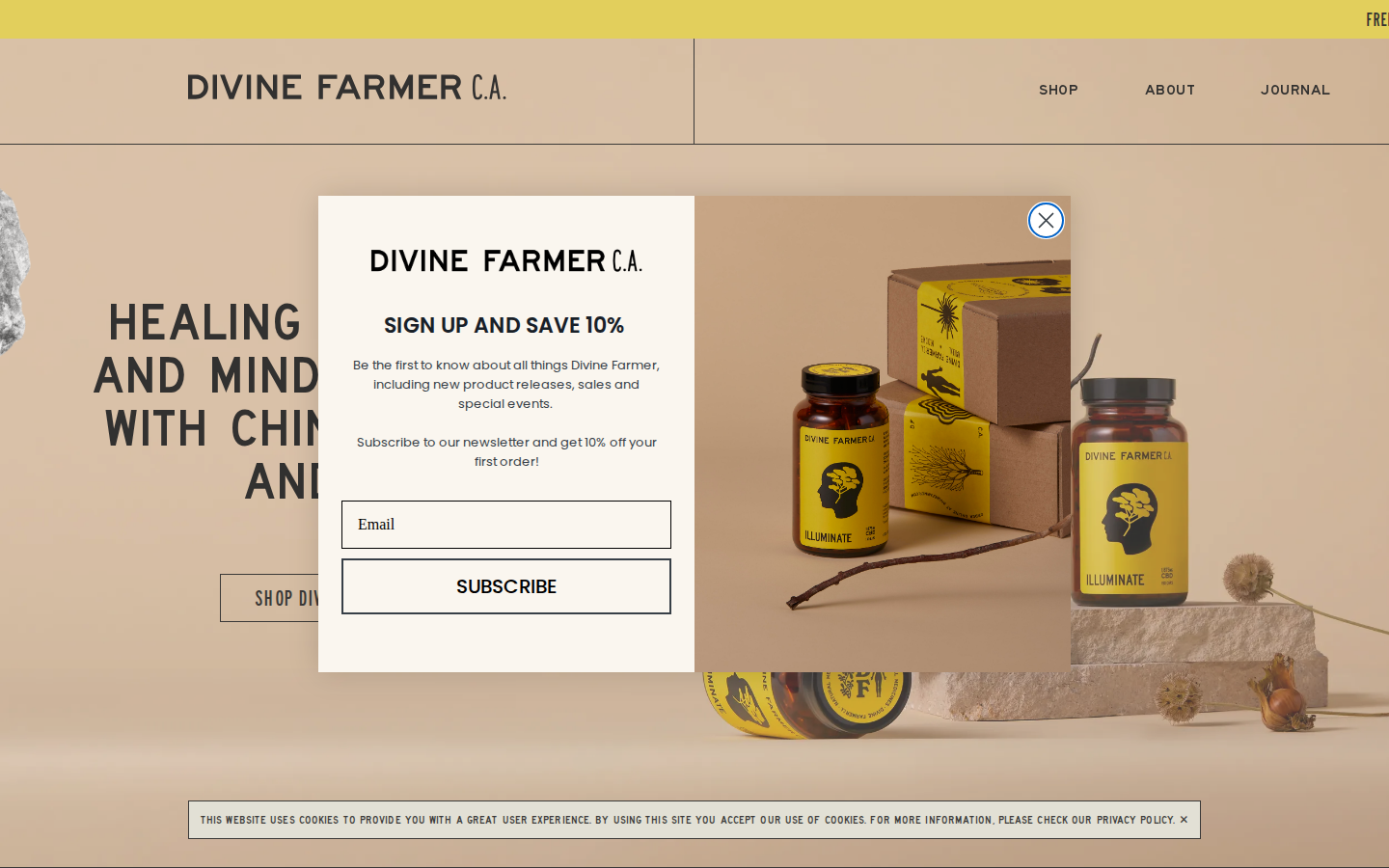 Screenshot of Divine Farmer C.A.
