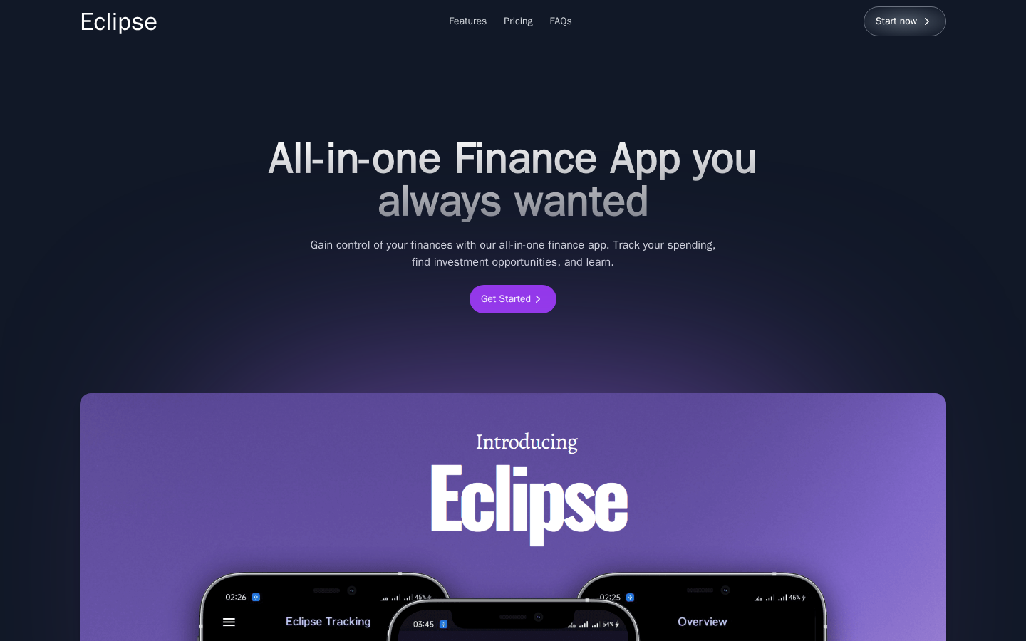 Screenshot of ECLIPSE