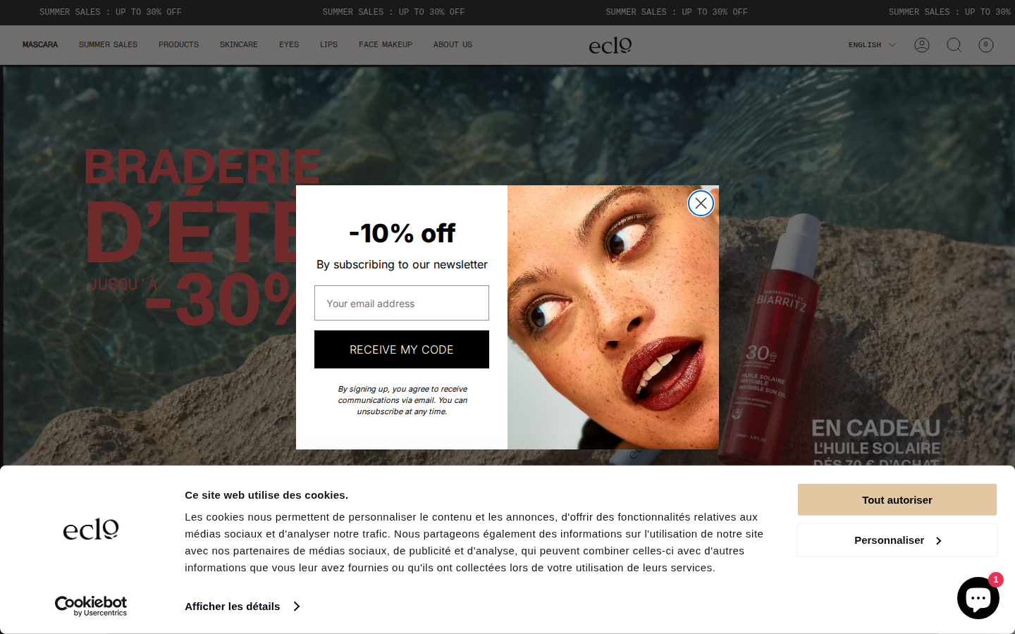 Screenshot of eclo