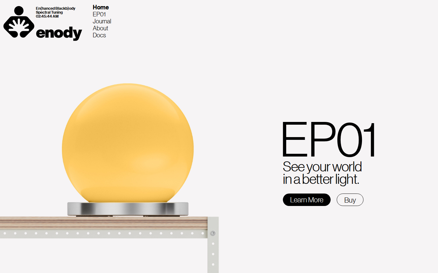 Screenshot of Enody