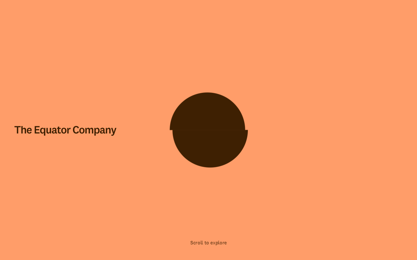 Screenshot of The Equator Company