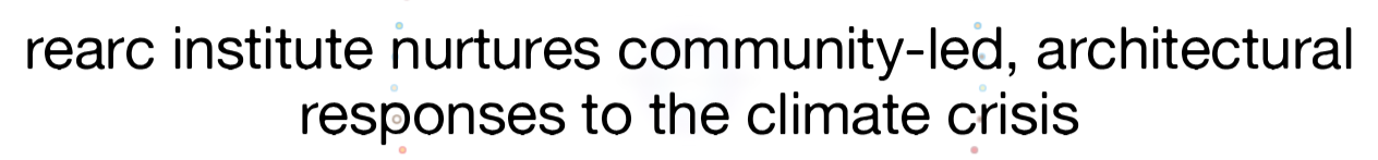 Alte Haas Grotesk in use on rearc institute