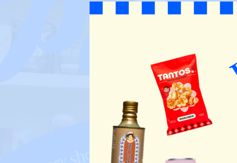 Authentic Sans in use on Pop Up Grocer