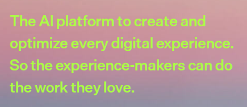 Die Grotesk B in use on Optimizely