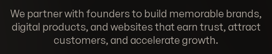 General Sans in use on Slate Design