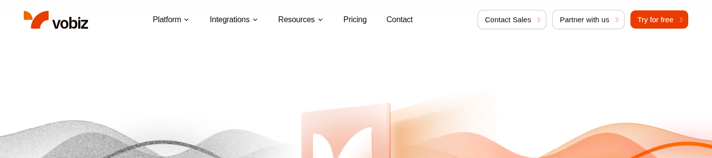 IBM Plex Sans in use on Vobiz