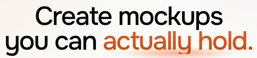 Onest in use on Printable Mockups