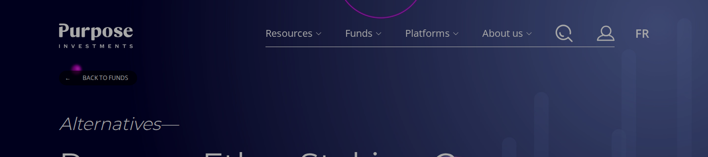 Open Sans in use on Ether Staking Corp ETF