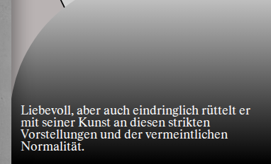 Rhymes in use on GRAU Magazin