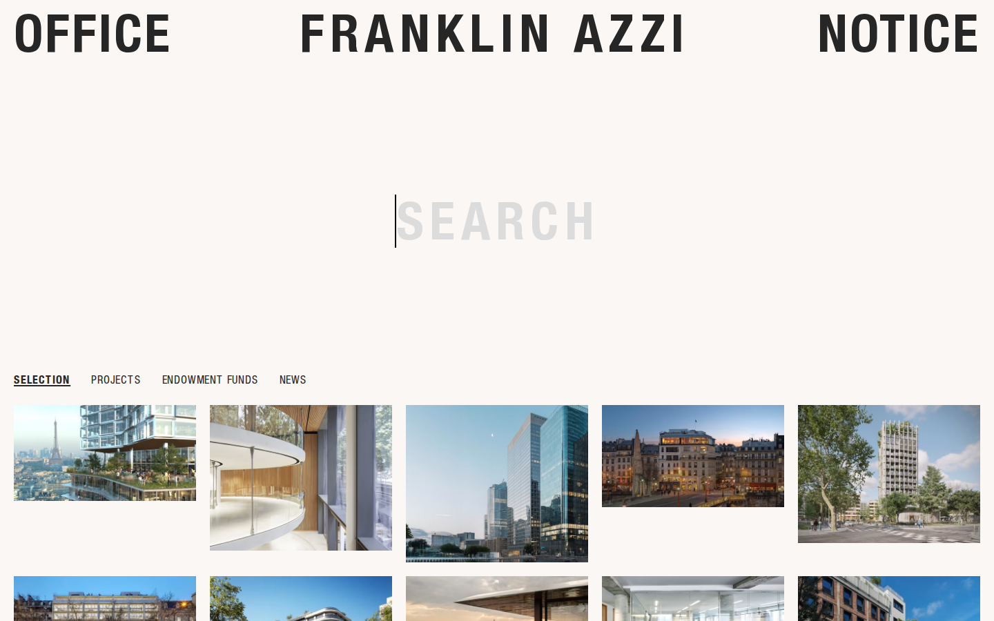 Screenshot of Franklin Azzi
