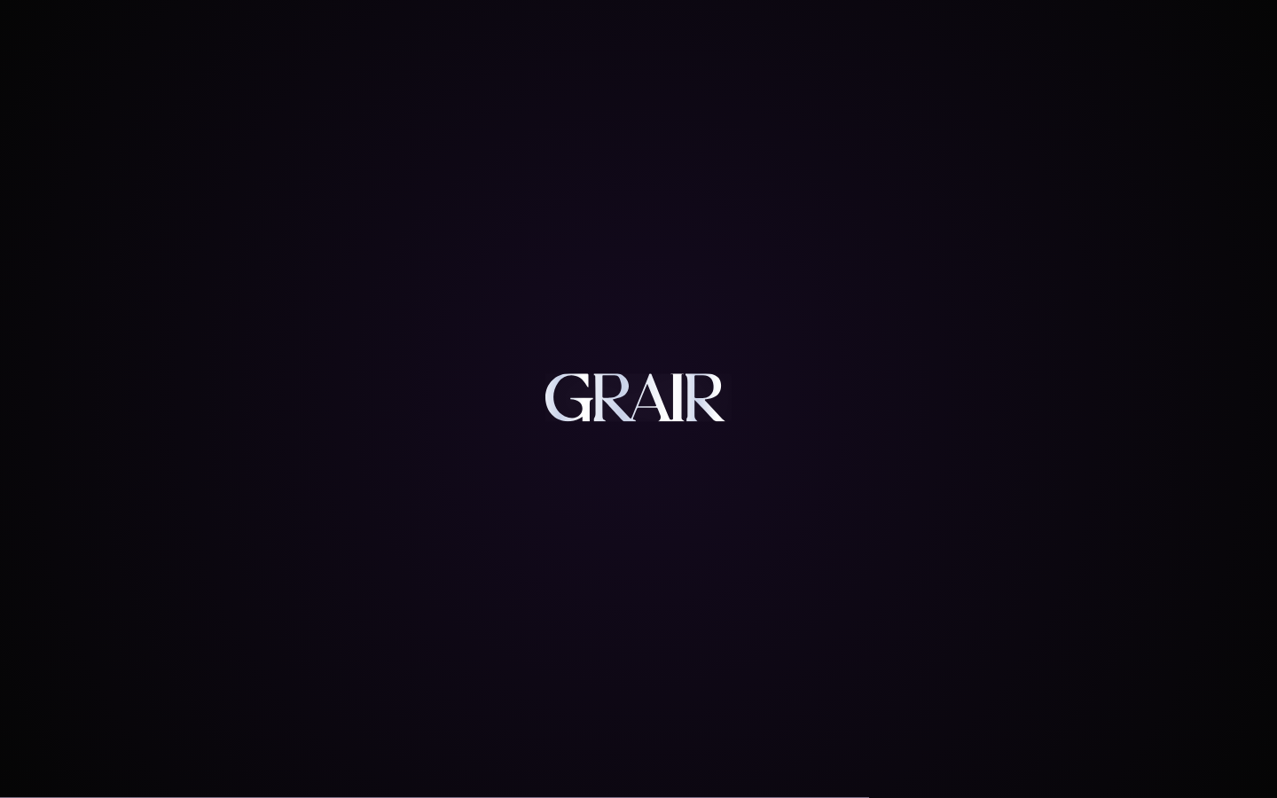 Screenshot of GRAIR