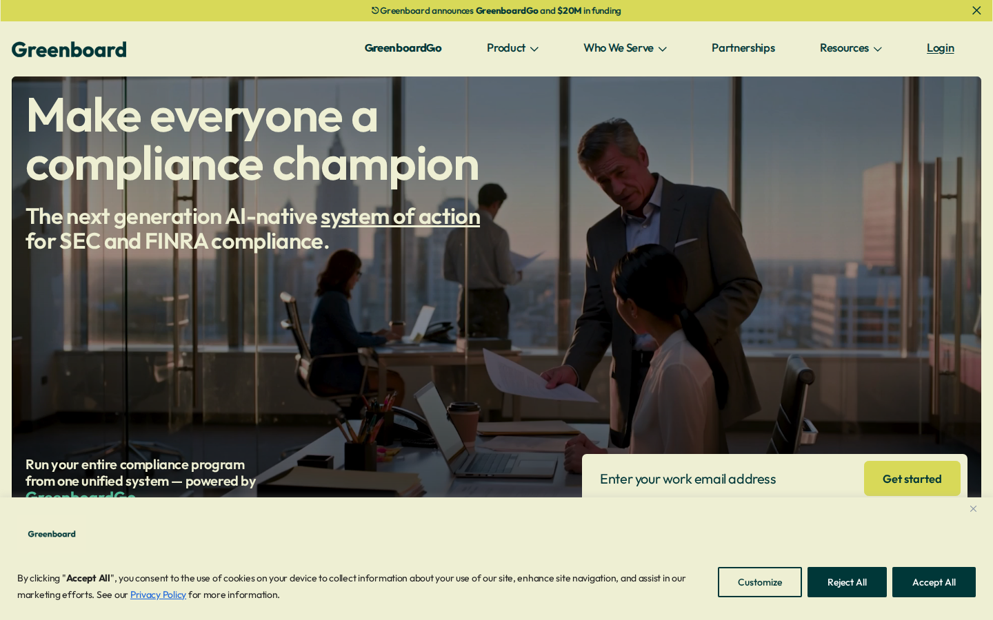 Screenshot of Greenboard