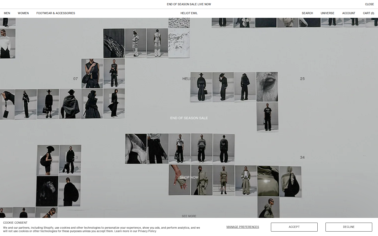 Screenshot of HELIOT EMIL