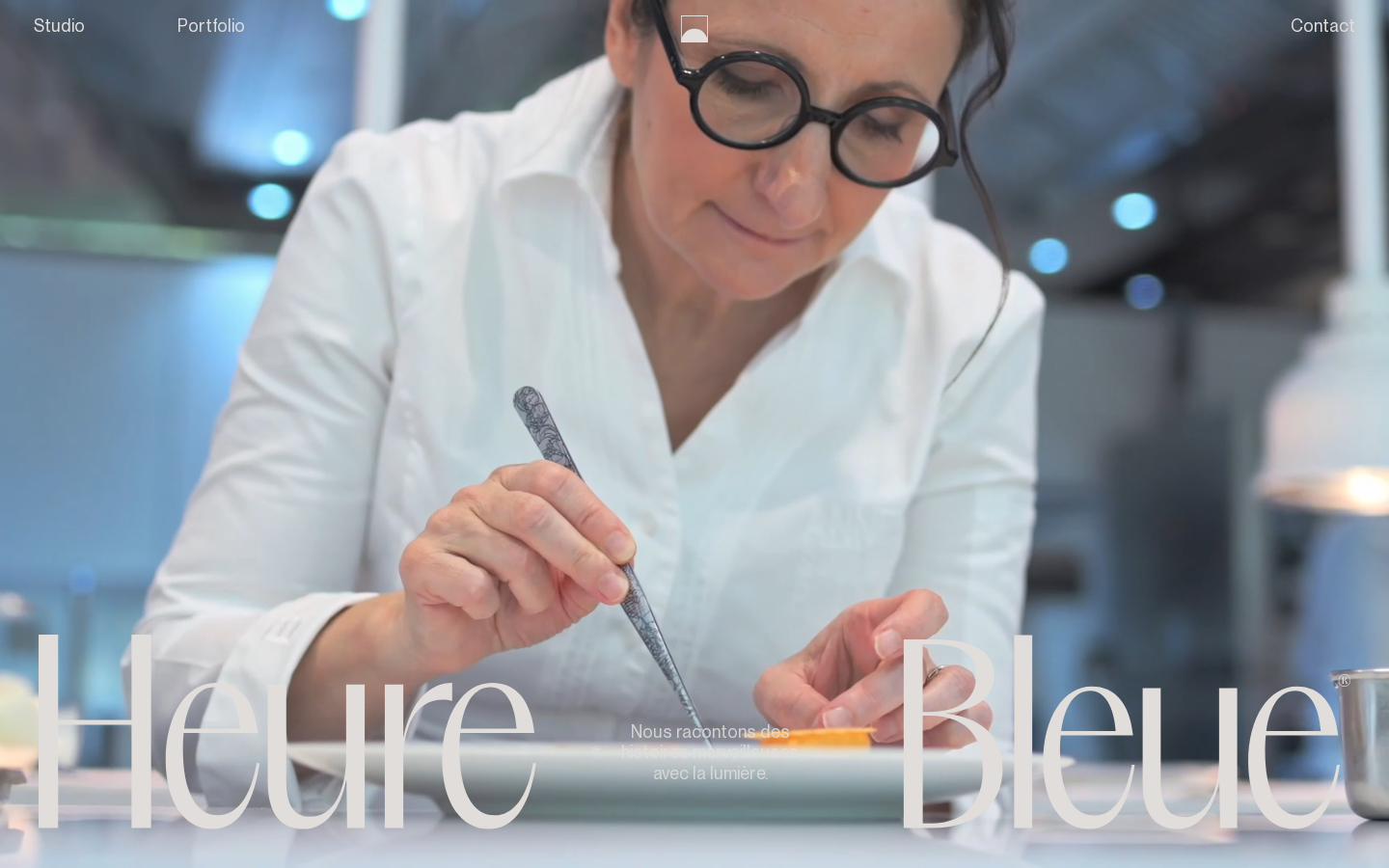 Screenshot of Heure Bleue