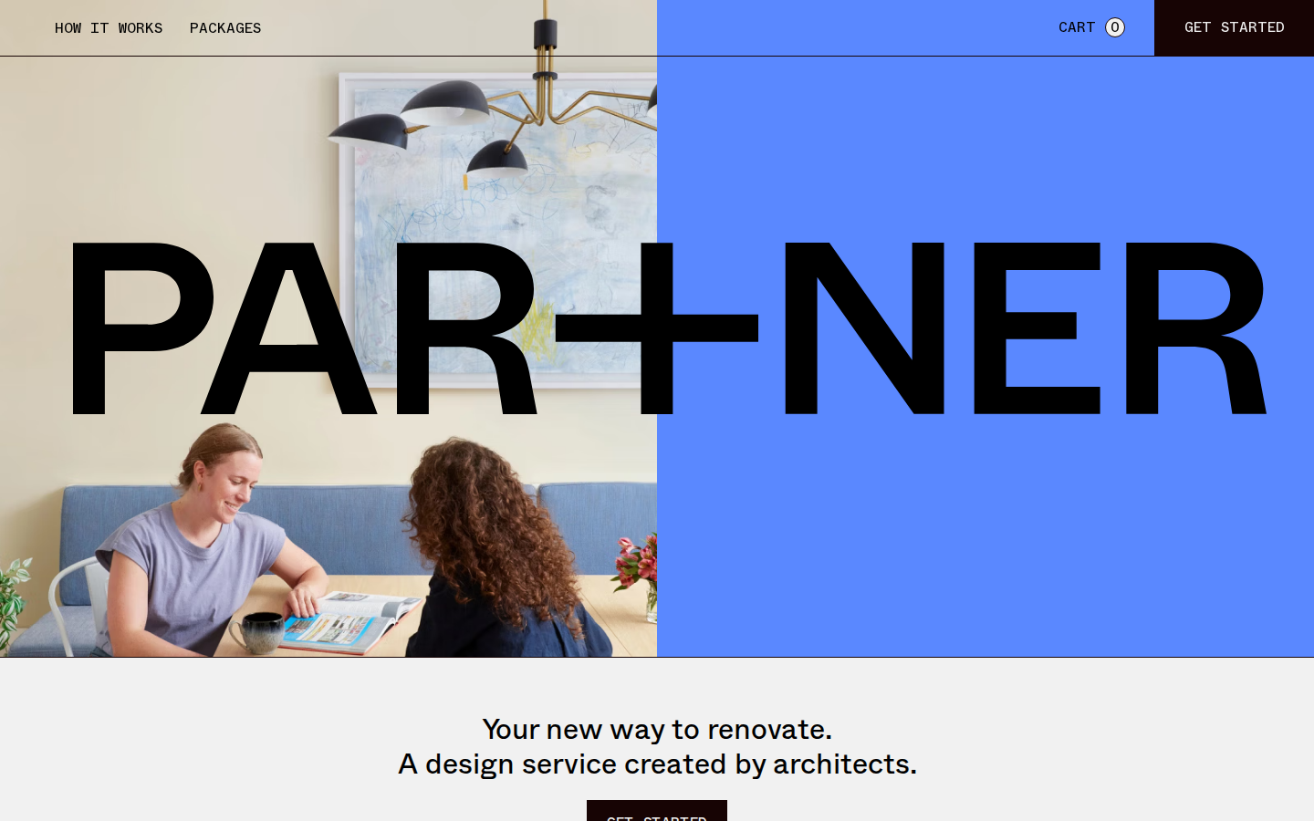 Screenshot of Partner