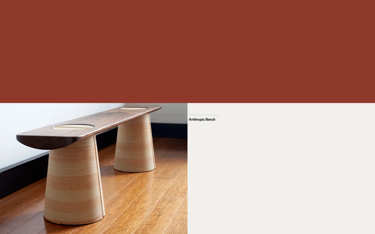 Screenshot of James Walsh Studio