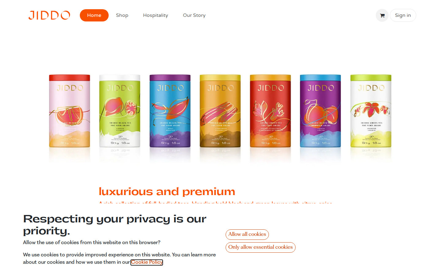 Screenshot of DRINK JIDDO