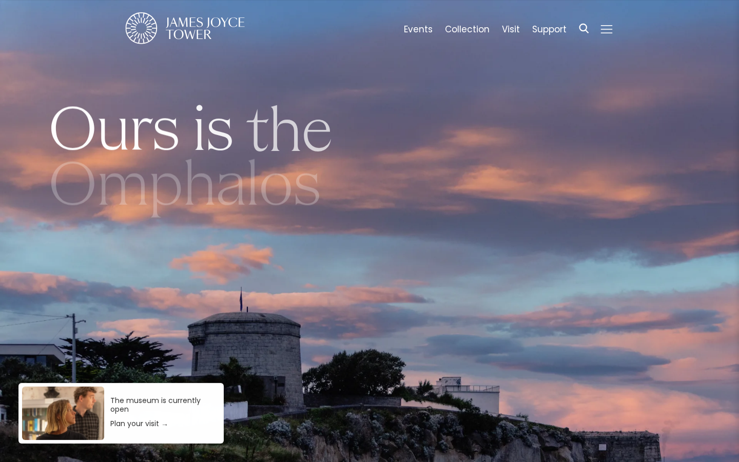 Screenshot of James Joyce Tower