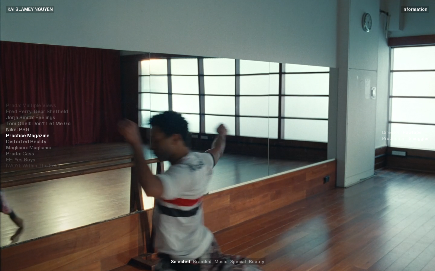 Screenshot of Kai Blamey Nguyen