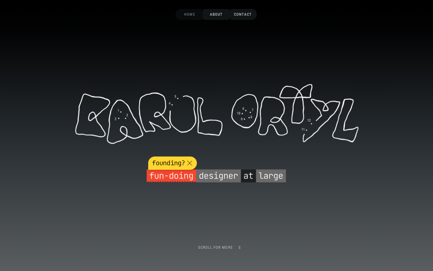 Screenshot of Karol Ortyl