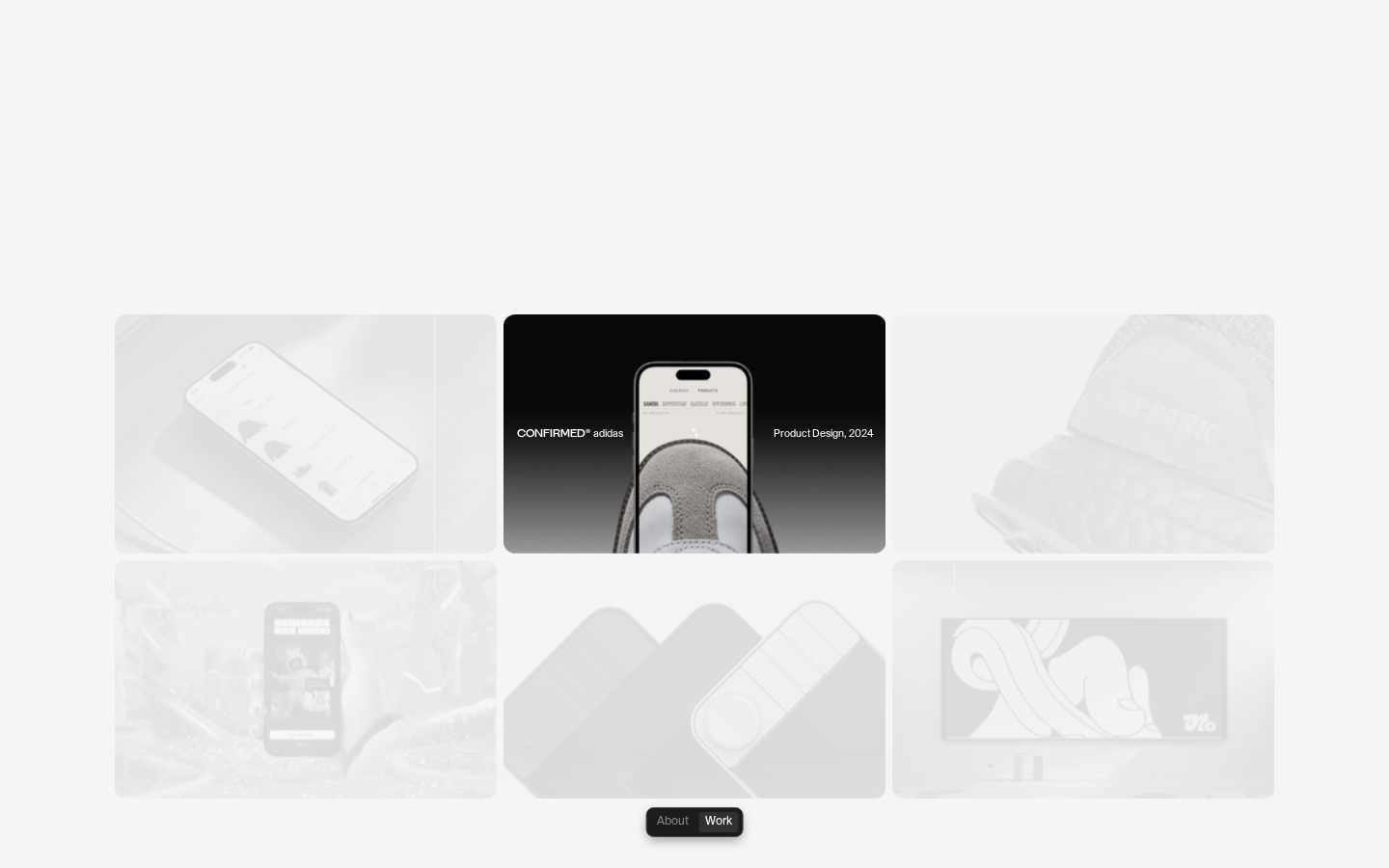 Screenshot of PENA Portfolio