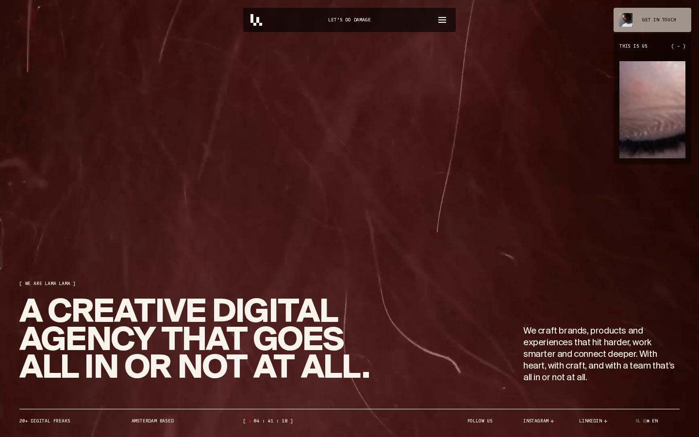 Screenshot of Lama Lama