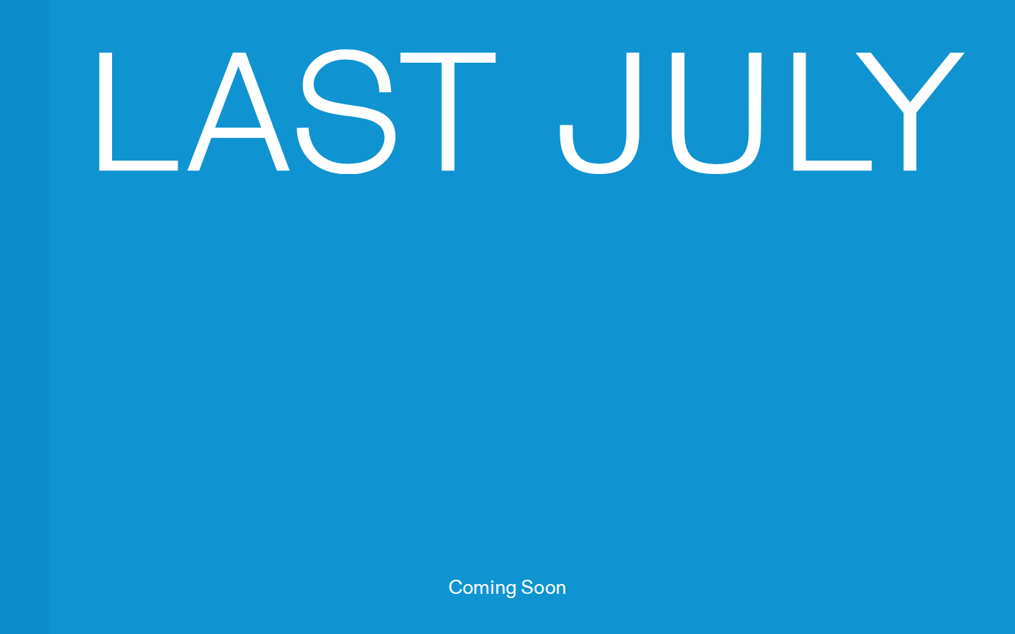 Screenshot of Last July