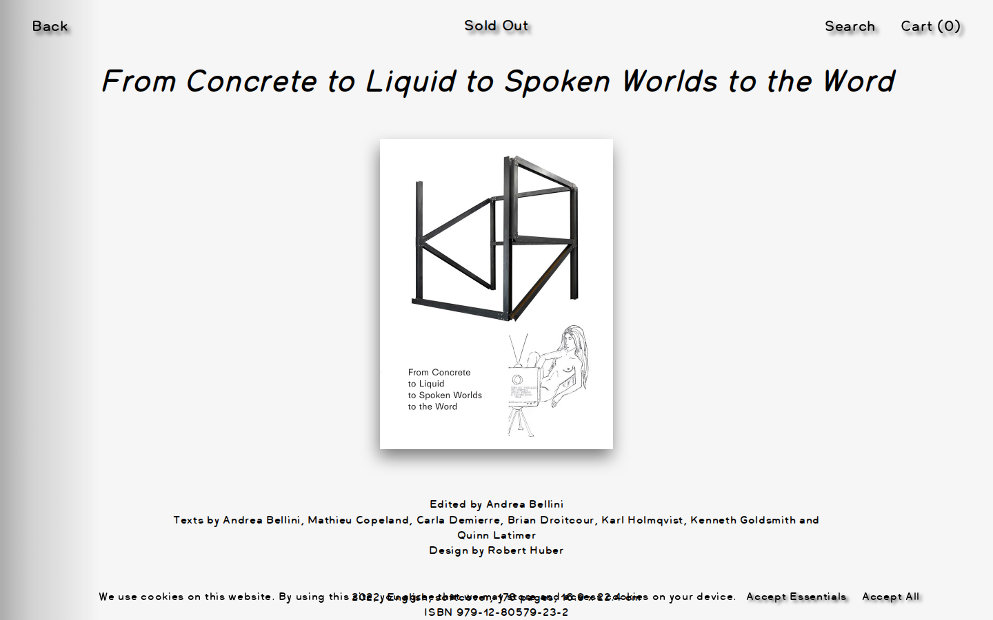 Screenshot of From Concrete to Liquid to Spoken Worlds to the Word